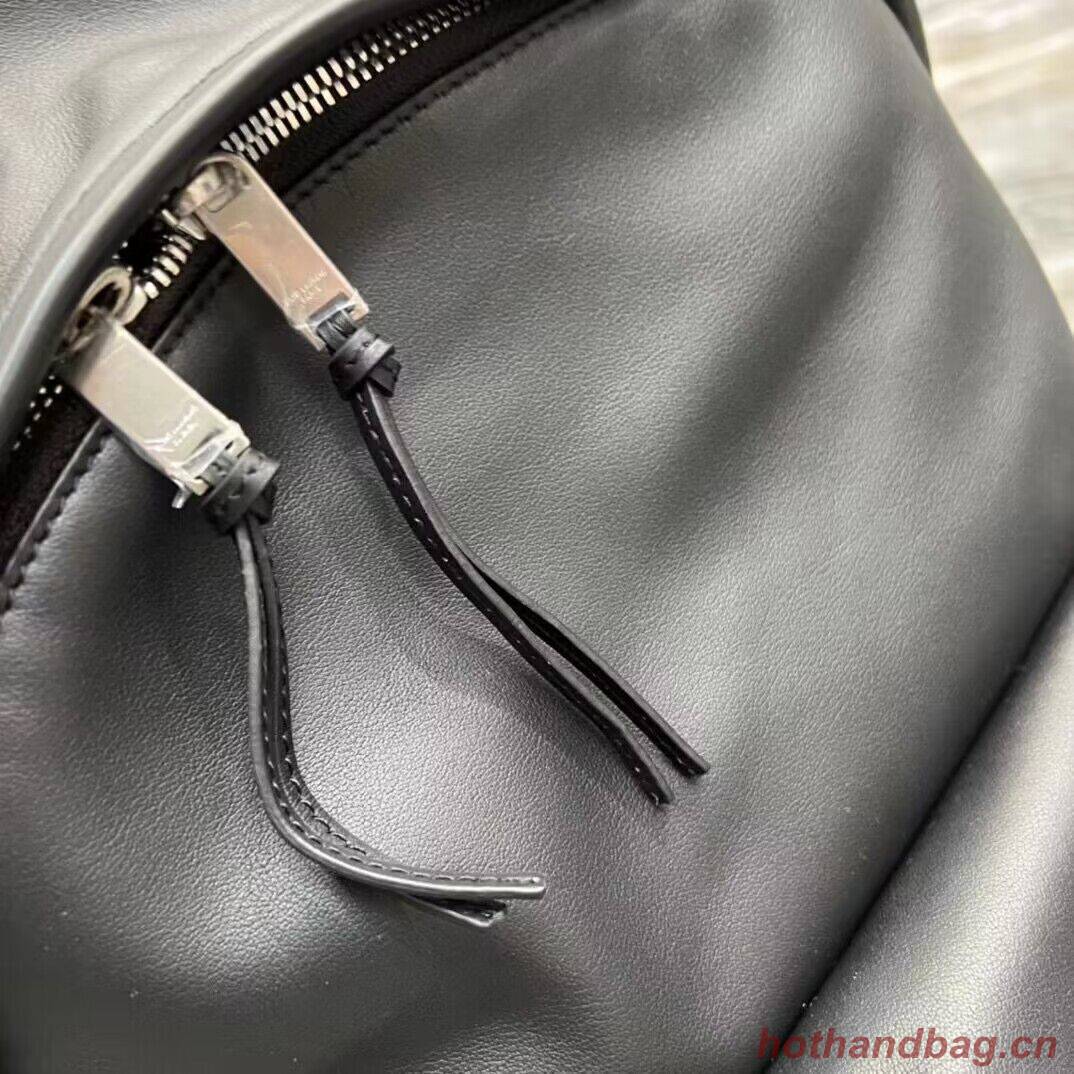 SAINT LAURENT LEATHER small knapsack Y886654 black SAINT LAURENT LEATHER small knapsack Y886654 black