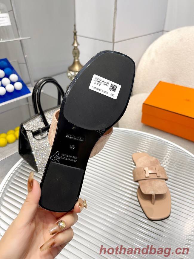 Hermes slippers 93365-6