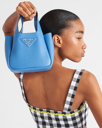 Prada Leather handbag 1BA349 blue Prada Leather handbag 1BA349 blue