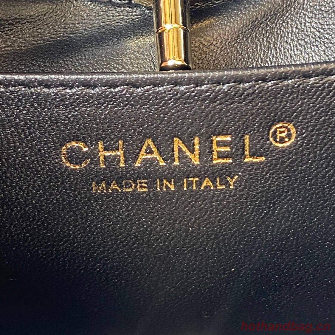 CHANEL 31 MINI SHOPPING BAG AS4133 black