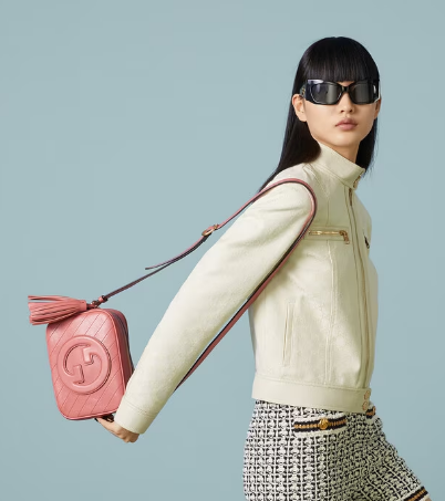 GUCCI BLONDIE SMALL SHOULDER BAG 742360 Pink GUCCI BLONDIE SMALL SHOULDER BAG 742360 Pink