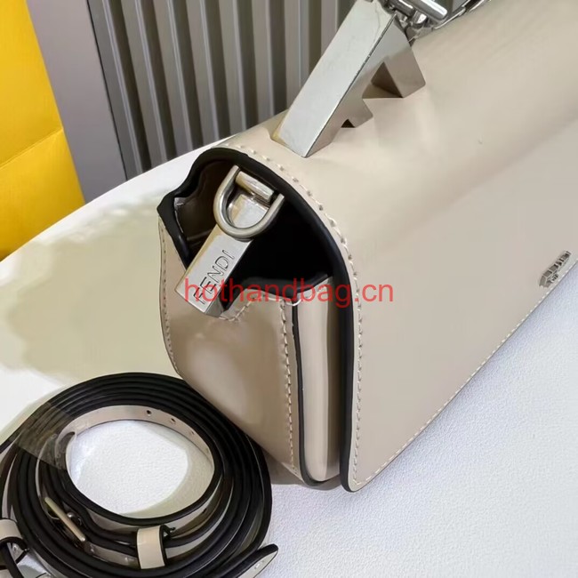 Fendi small smooth leather bag F1090 Apricot Fendi small smooth leather bag F1090 Apricot