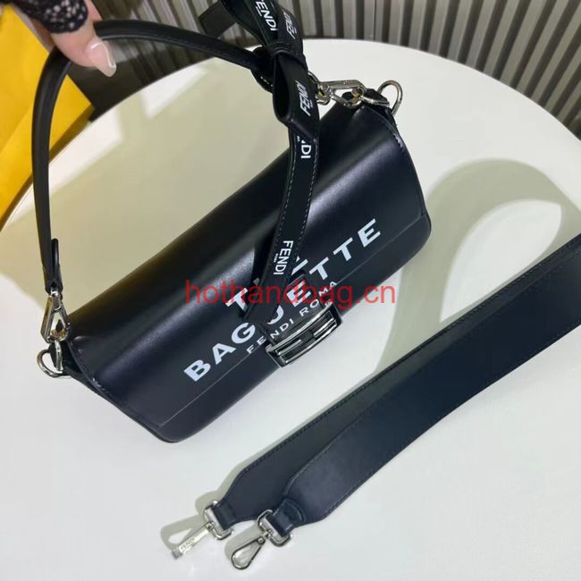 Fendi mini smooth leather bag F1997 black Fendi mini smooth leather bag F1997 black