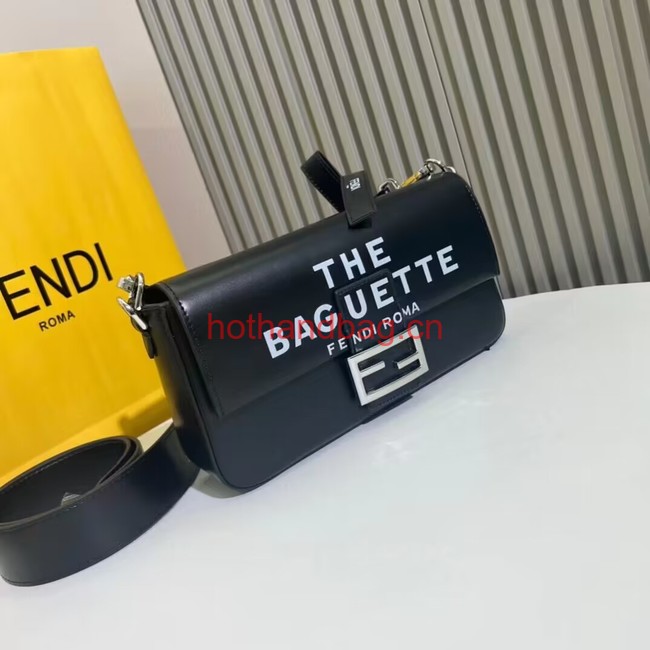 Fendi small smooth leather bag F1996 black Fendi small smooth leather bag F1996 black