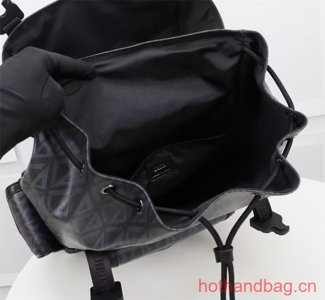 DIOR HIT THE ROAD BACKPACK Black CD Diamond Canvas 1ESBA163CDP DIOR HIT THE ROAD BACKPACK Black CD Diamond Canvas 1ESBA163CDP