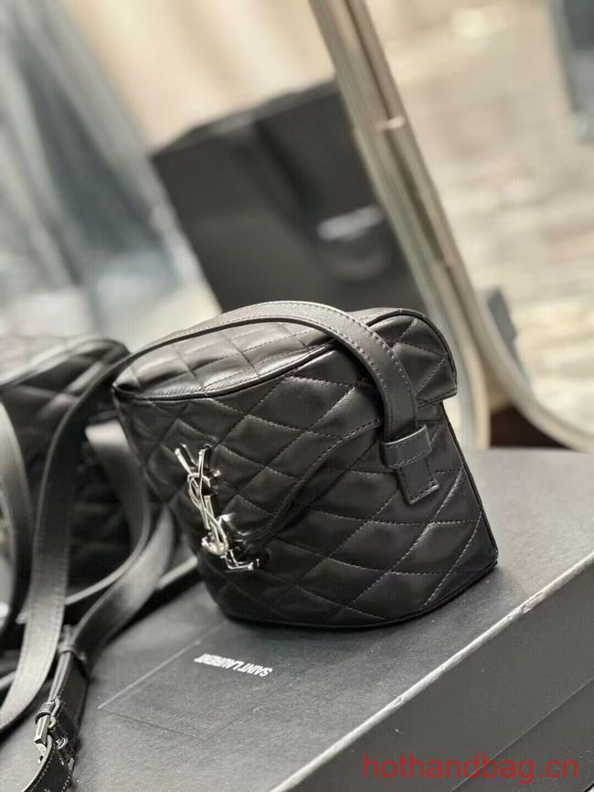 SAINT LAUREN JUNE BOX BAG IN QUILTED LAMBSKIN E910080 black SAINT LAUREN JUNE BOX BAG IN QUILTED LAMBSKIN E910080 black