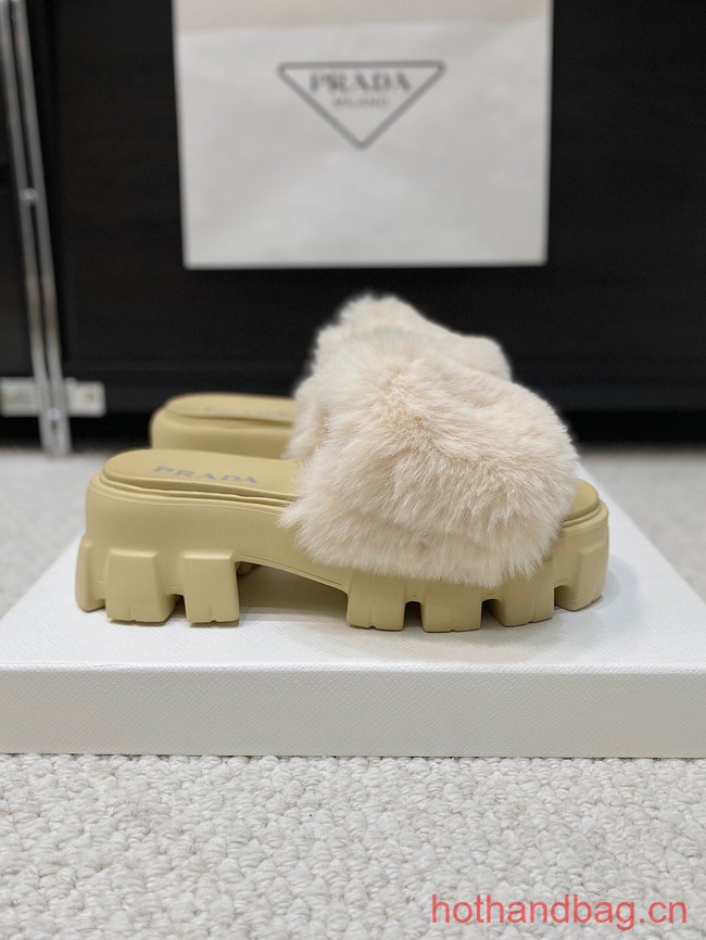 Prada Shearling slides 93648-3