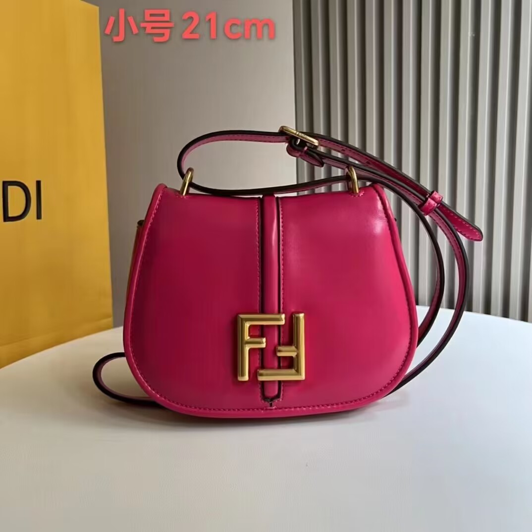 Fendi Cmon Mini leather bag 8BS082 Fuchsia Fendi Cmon Mini leather bag 8BS082 Fuchsia