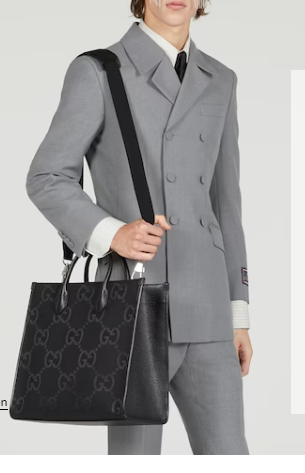 Gucci Tote bag with jumbo GG 678839 black Gucci Tote bag with jumbo GG 678839 black