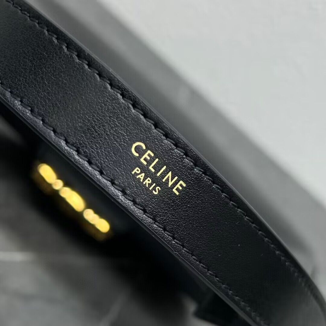Celine AVA BAG IN SMOOTH CALFSKIN VINTAGE 114493 Black Celine AVA BAG IN SMOOTH CALFSKIN VINTAGE 114493 Black
