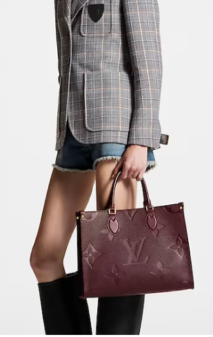 Louis Vuitton OnTheGo MM M46601 Wine Red Louis Vuitton OnTheGo MM M46601 Wine Red