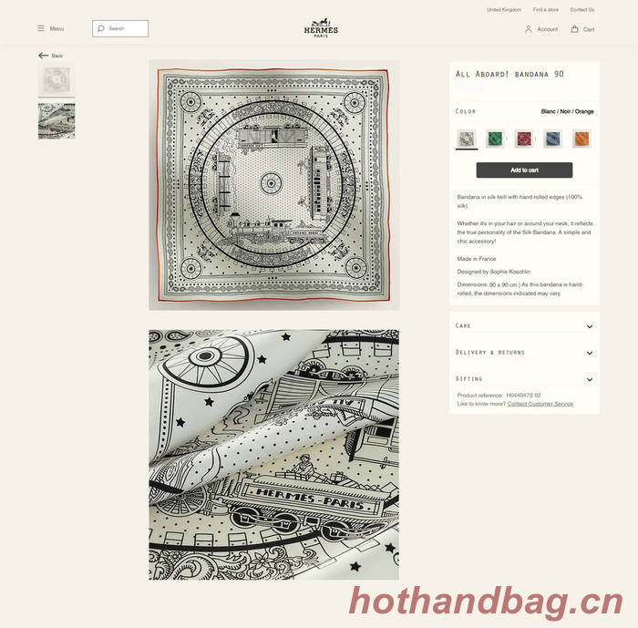 Hermes Scarf HEC00616 Hermes Scarf HEC00616