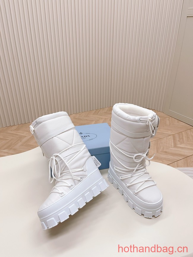 Prada Nylon gabardine apres-ski boots 93793-4