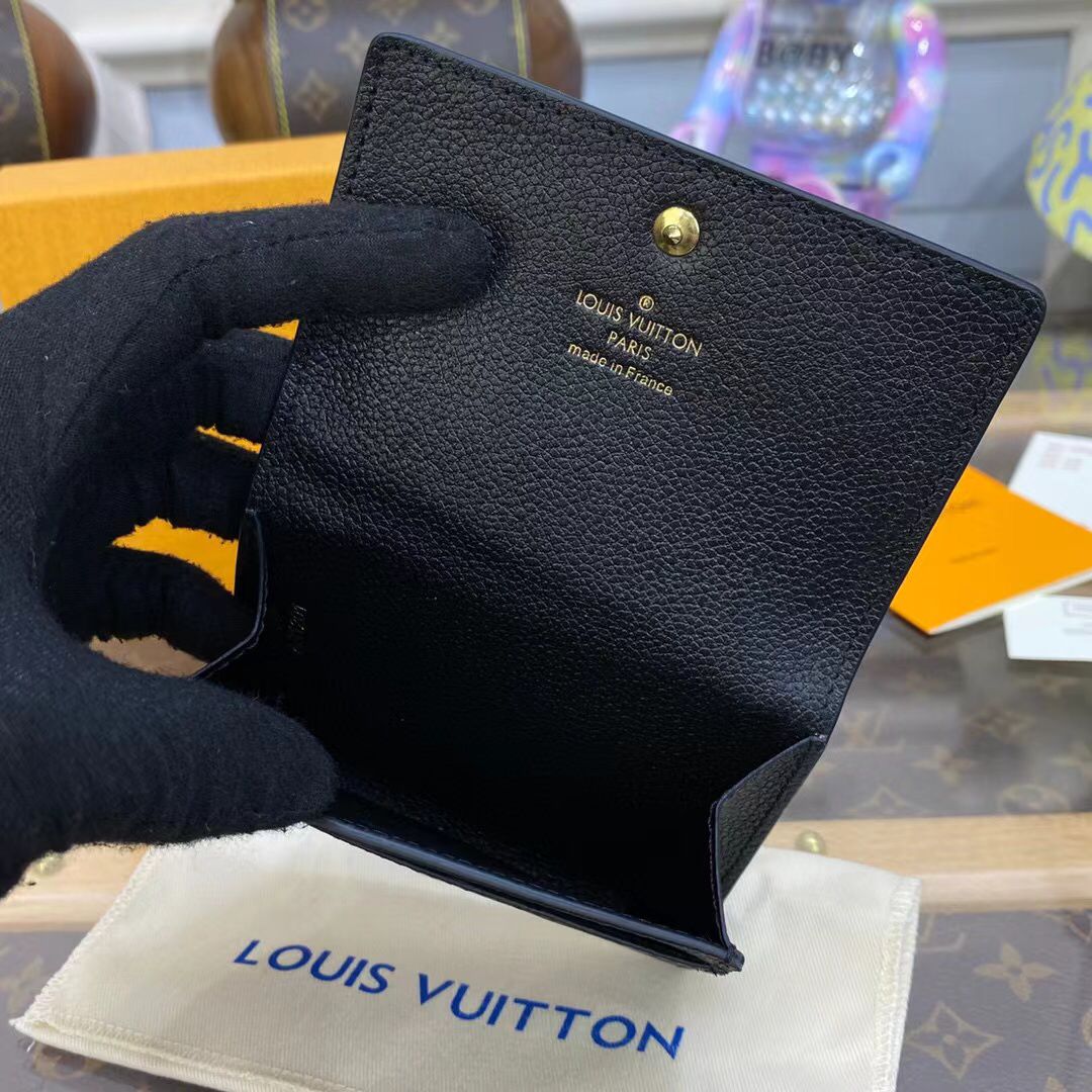 Louis Vuitton Business Card Holder M58456 Black Louis Vuitton Business Card Holder M58456 Black