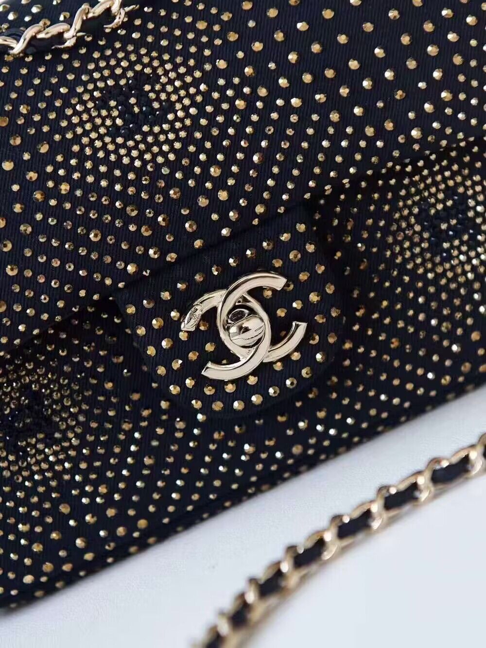 Chanel SMALL FLAP BAG AS3965 Diamond Grey