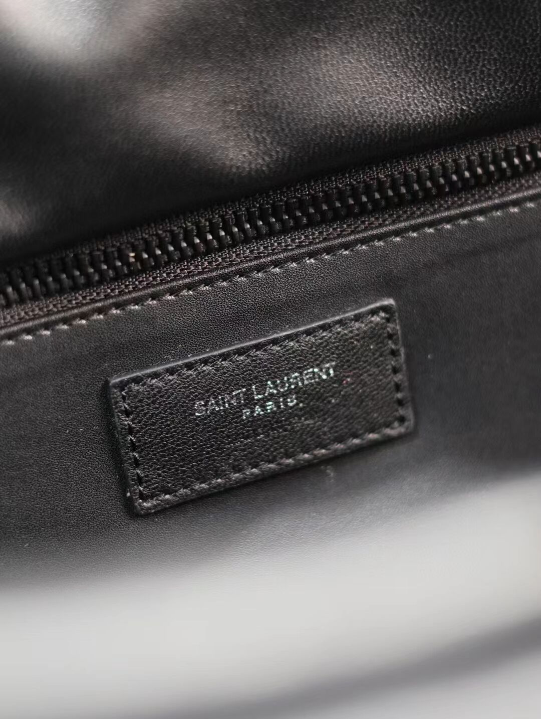 SAINT LAURENT TOTE IN SILKTECH CANVAS Y577729-1 BLACK SAINT LAURENT TOTE IN SILKTECH CANVAS Y577729-1 BLACK