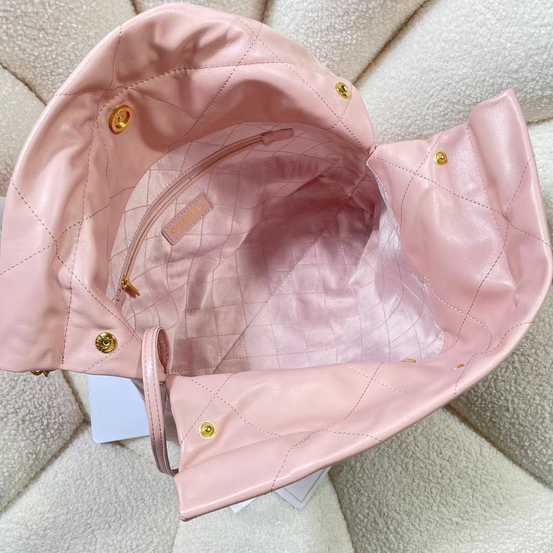 CHANEL 22 SMALL HANDBAG AS3260 light pink CHANEL 22 SMALL HANDBAG AS3260 light pink