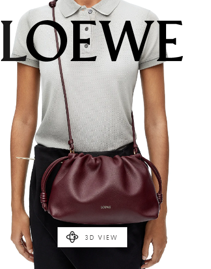 Loewe Napa Lamb Leather Flamenco Purse 80696 Burgundy Loewe Napa Lamb Leather Flamenco Purse 80696 Burgundy