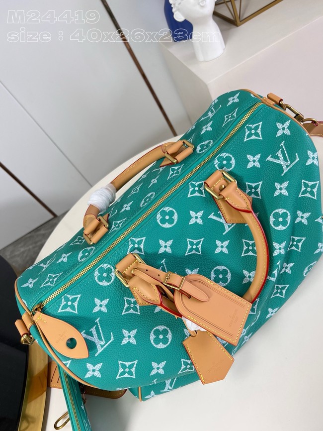 Louis Vuitton RUNWAY Speedy P9 Bandouliere 40 M24417 green Louis Vuitton RUNWAY Speedy P9 Bandouliere 40 M24417 green
