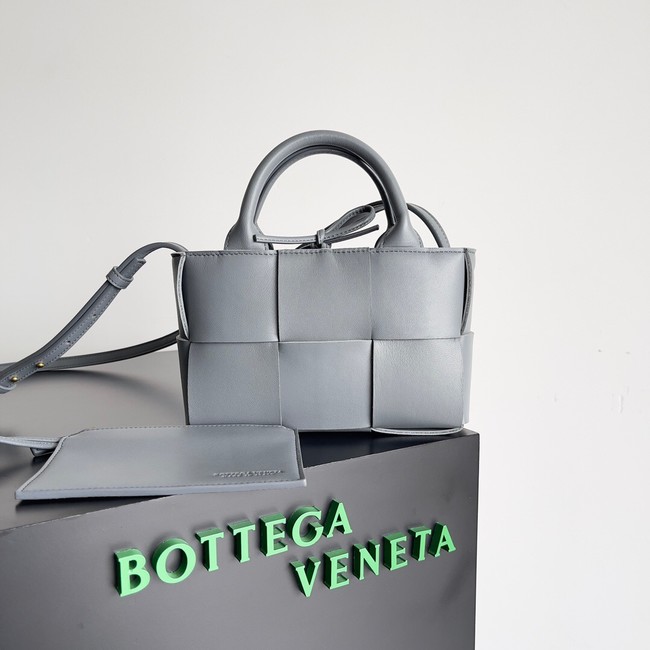 Bottega Veneta Candy Arco Tote Bag 729029 Iron Ash