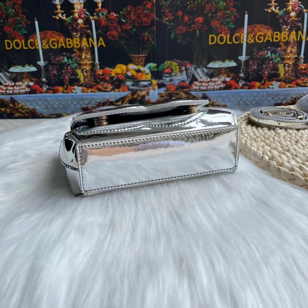 Dolce & Gabbana Patent leather G6002A silver Dolce & Gabbana Patent leather G6002A silver