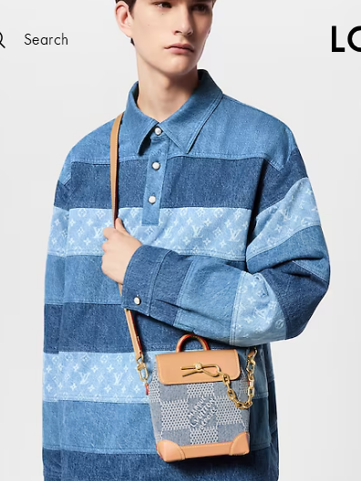 Louis Vuitton Nano Steamer N40751 Blue Louis Vuitton Nano Steamer N40751 Blue