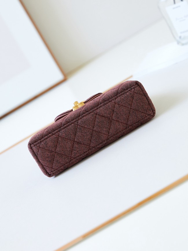 Chanel MINI SHOPPING BAG AS4416 Orange & Black