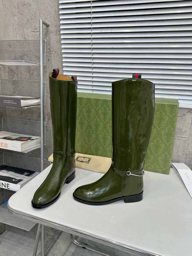 Gucci WOMENS SLIM HORSEBIT BOOT 55752-3