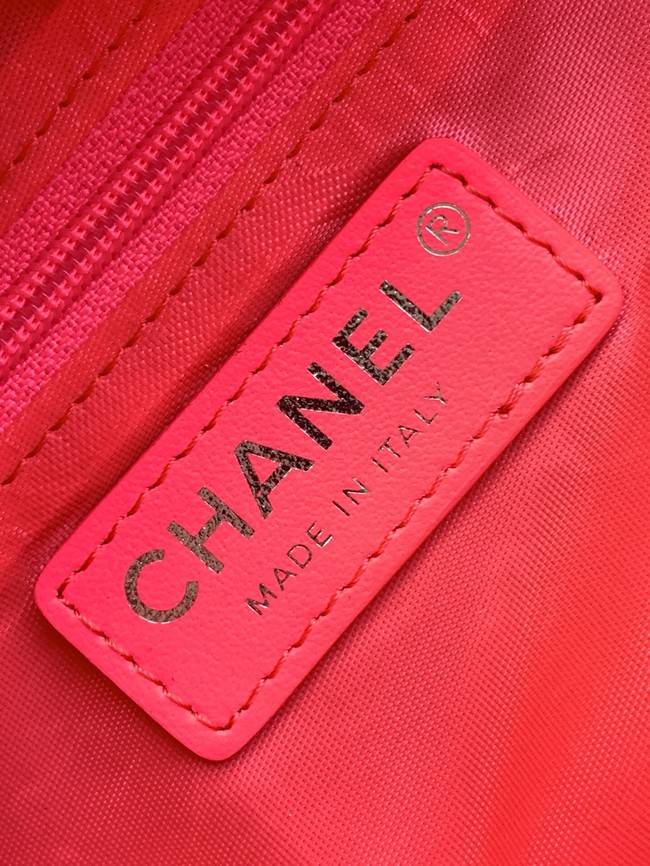 Chanel Sheepskin Shoulder Bag AS6336 black&paint