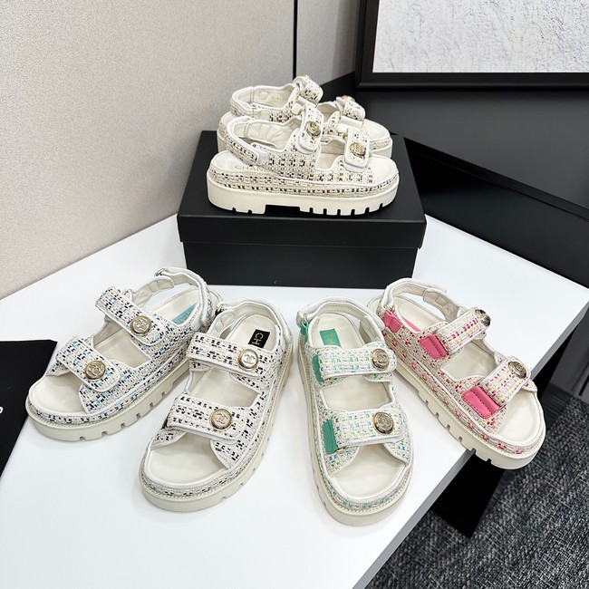 Chanel WOMENS SANDAL 55817-6
