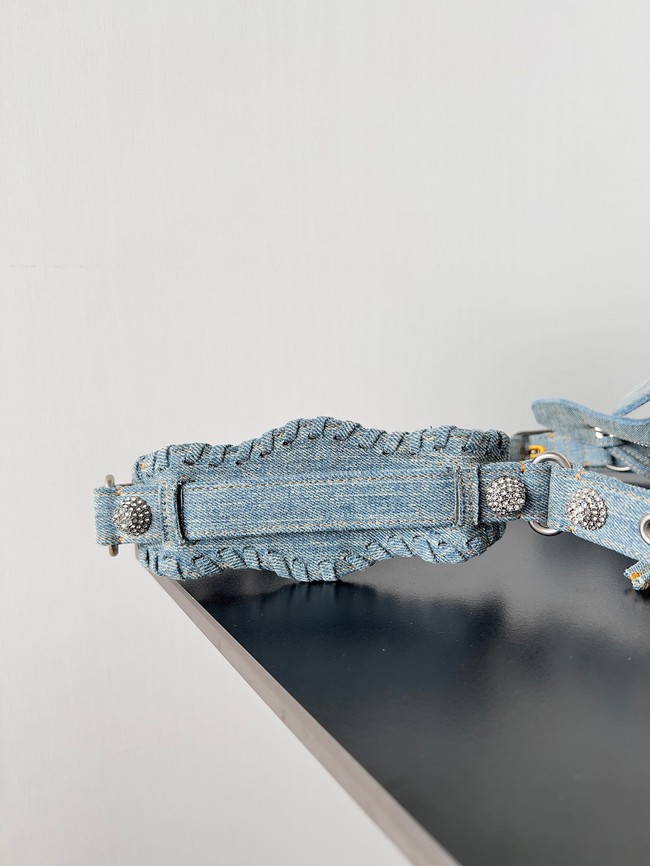 Balenciaga NEO CAGOLE Denim 77534 light blue