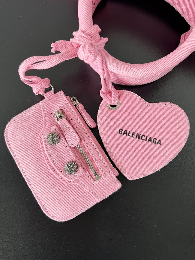 Balenciaga NEO CAGOLE Denim 77534 pink