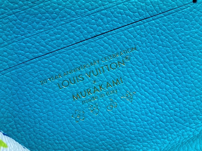Louis Vuitton Card Holder Recto Verso M13801 blue