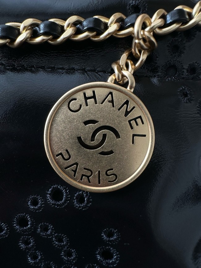 CHANEL 22 SMALL HANDBAG AS3980 black