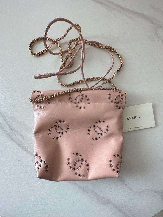 CHANEL 22 SMALL HANDBAG AS3980 pink