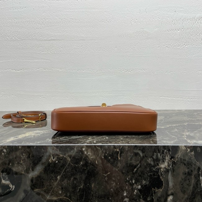 Celine SMALL CAMILLE 16 SOFT BAG IN SMOOTH CALFSKIN 120693 TAN