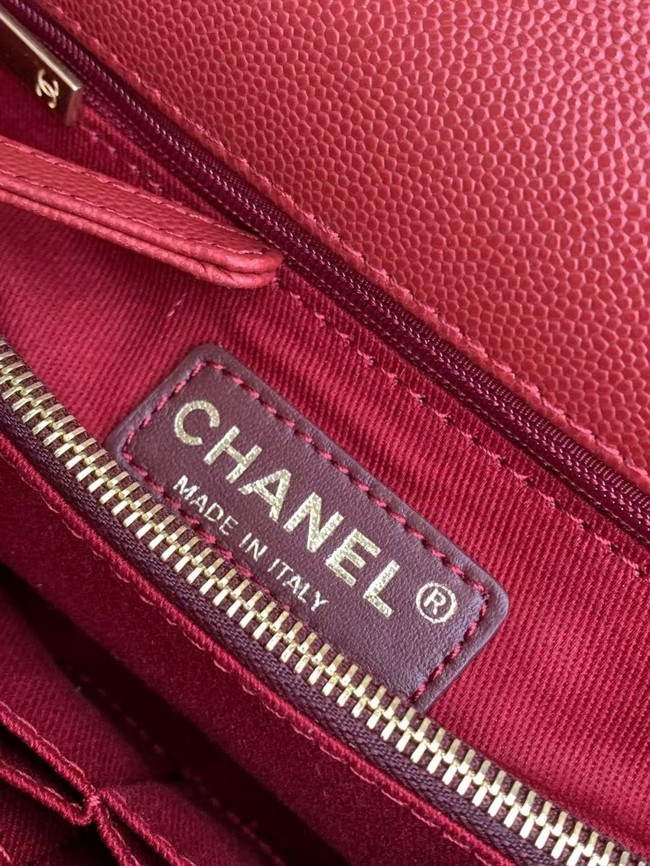 Chanel LARGE FLAP BAG WITH TOP HANDLE 92991-12