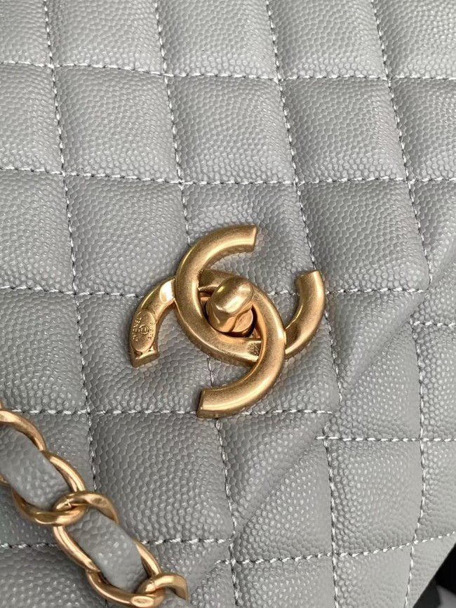 Chanel LARGE FLAP BAG WITH TOP HANDLE 92991-9