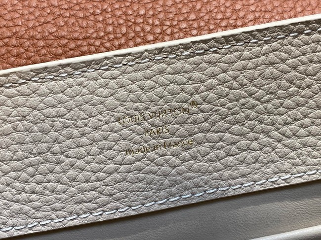 Louis Vuitton Capucines MM M12956 Galet& Tan & Chocolate