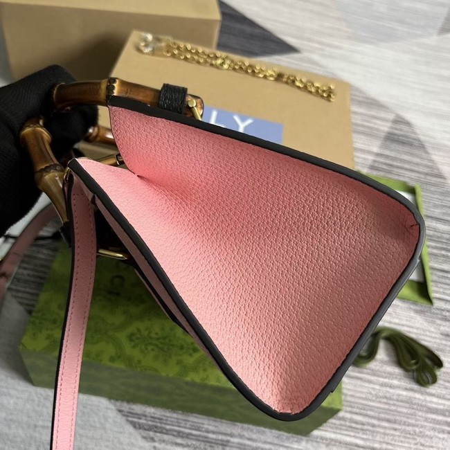 GUCCI DIANA SMALL SHOULDER BAG 735153 pink
