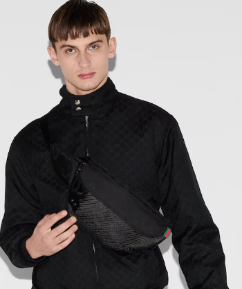 GUCCI NEXUS LARGE BELT BAG 804262 black GUCCI NEXUS LARGE BELT BAG 804262 black