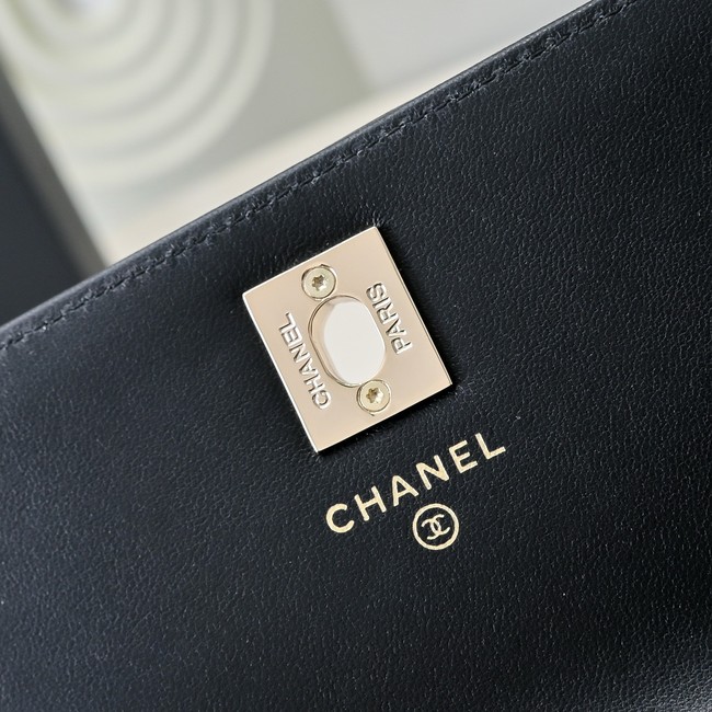 Chanel CLUTCH WITH CHAIN AB4293 black