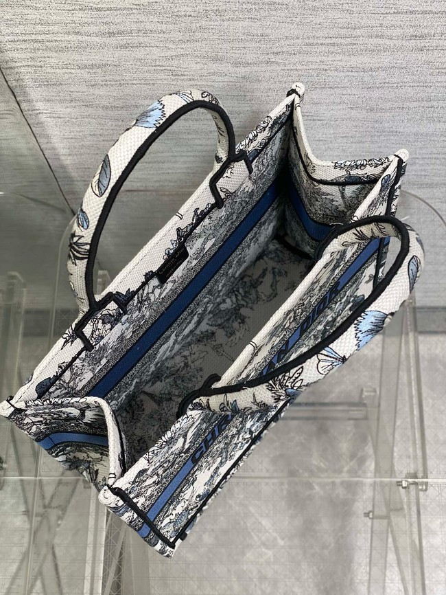 Medium Dior Book Tote Embroidery Embroidery M1296ZTDT-5