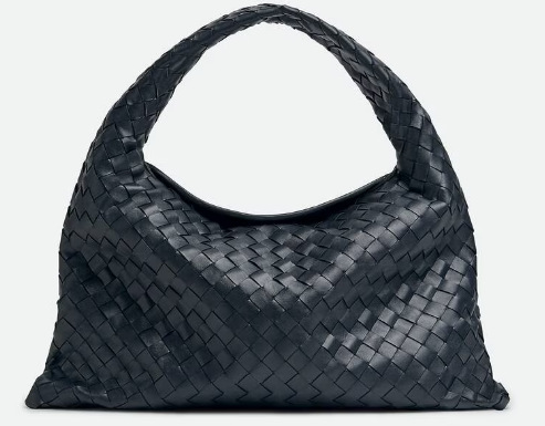 Bottega Veneta Hop Shoulder bag with Intrecciato craftsmanship in calf leather 796262 Shadow Bottega Veneta Hop Shoulder bag with Intrecciato craftsmanship in calf leather 796262 Shadow