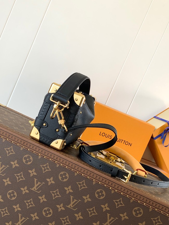 Louis Vuitton Side Trunk MM M25160 black&gold hardware
