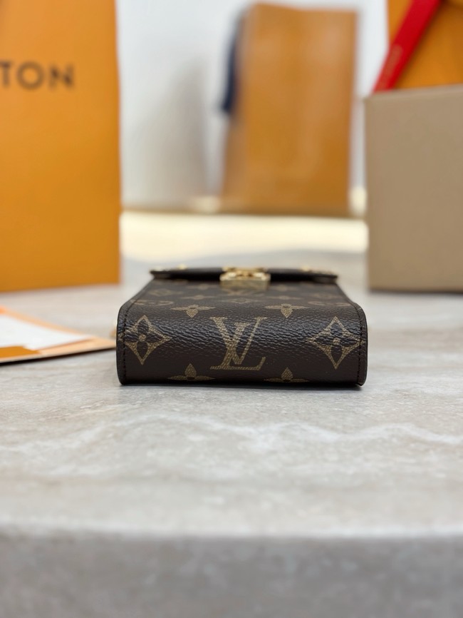 Louis Vuitton Petite Malle Monogram Canvas Bag M13572