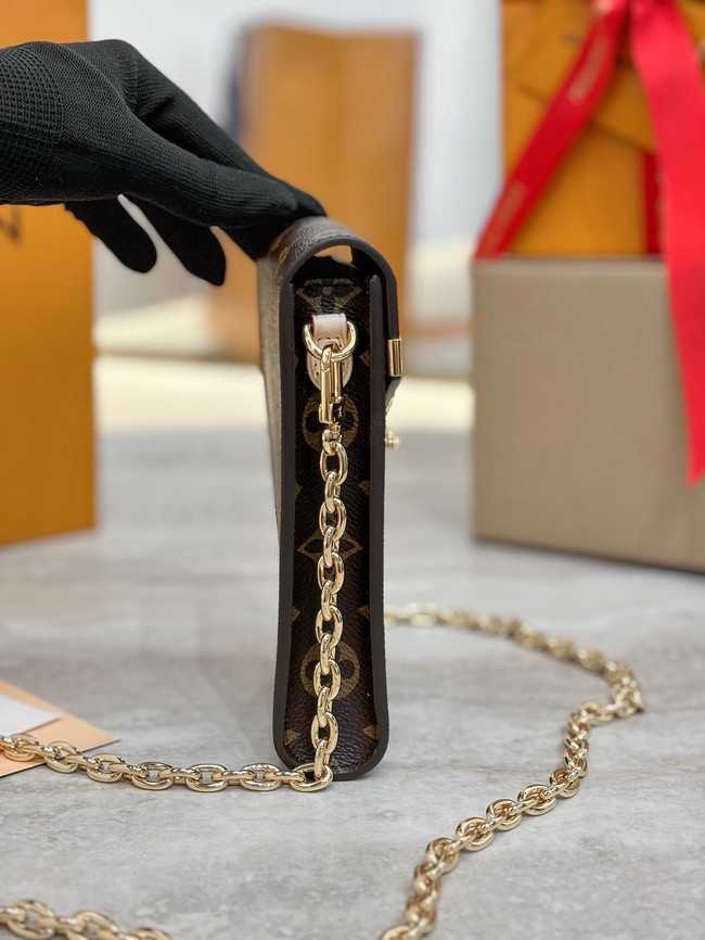 Louis Vuitton Petite Malle Monogram Canvas Bag M13572