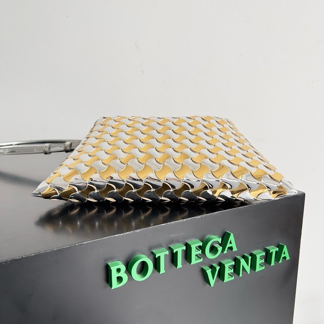 Bottega Veneta Mini Hop 777586 gold&Silver