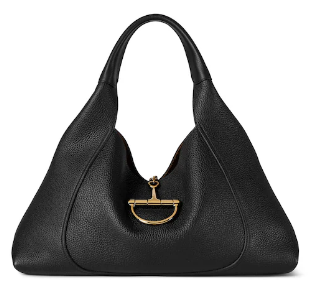 GUCCI SOFTBIT MAXI SHOULDER BAG 837466 black