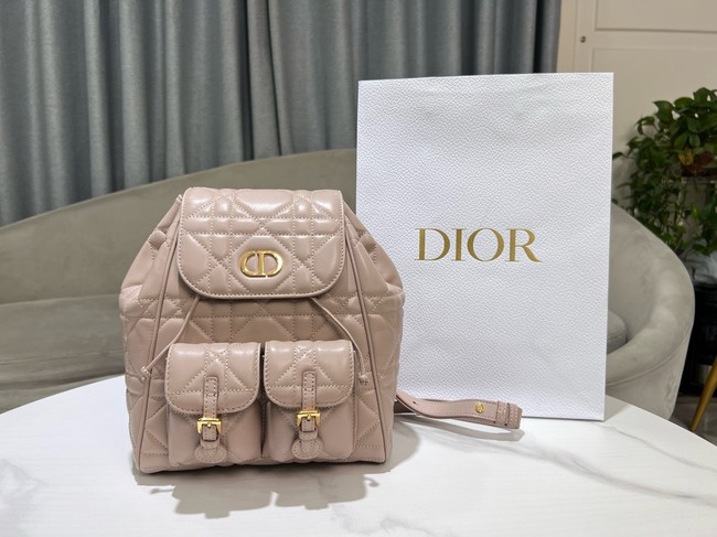 DIOR Medium Dior Caro Backpack M6301UN Desert Taupe